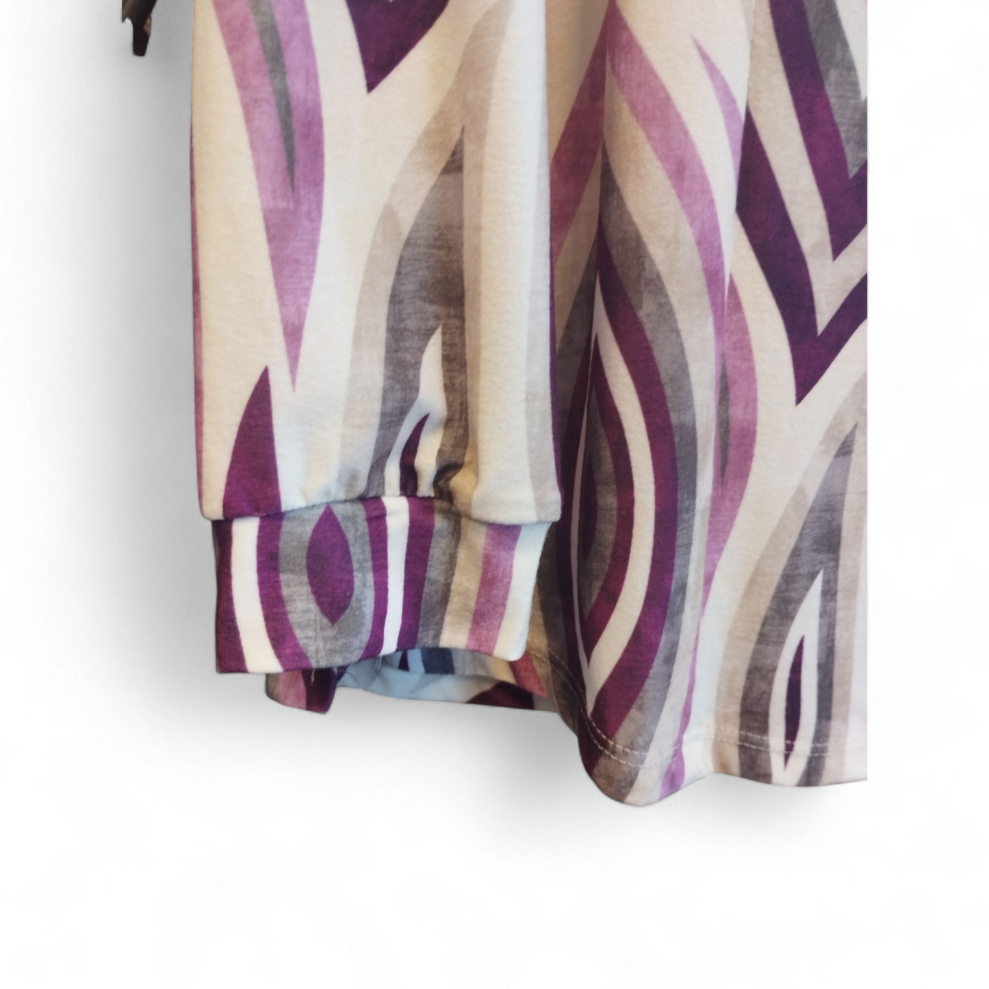 Camiseta punto burdeos