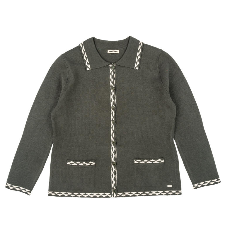 Chaqueta clásica verde