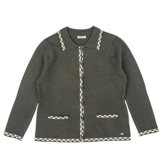 Chaqueta clásica verde