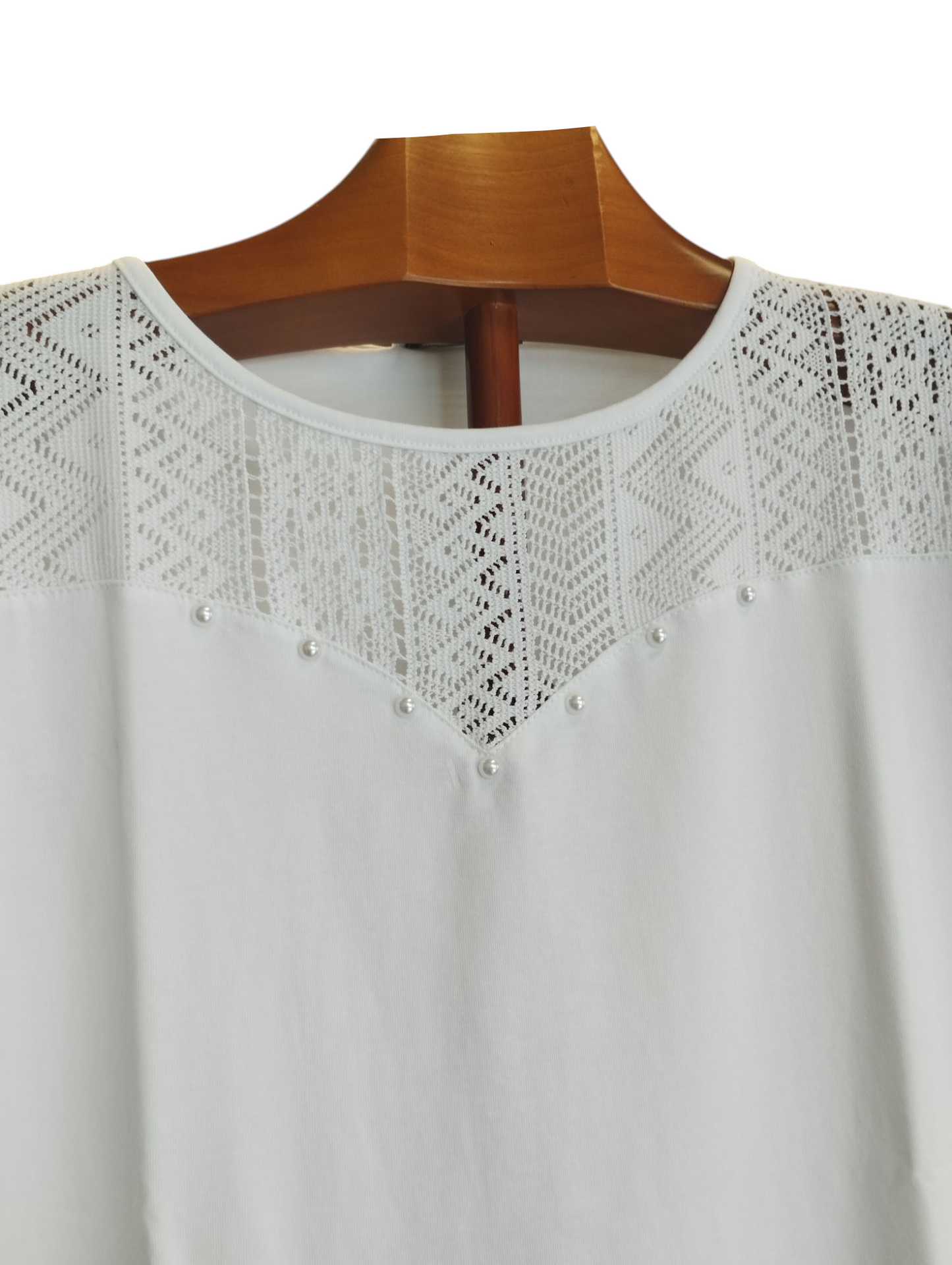 Camiseta perlitas