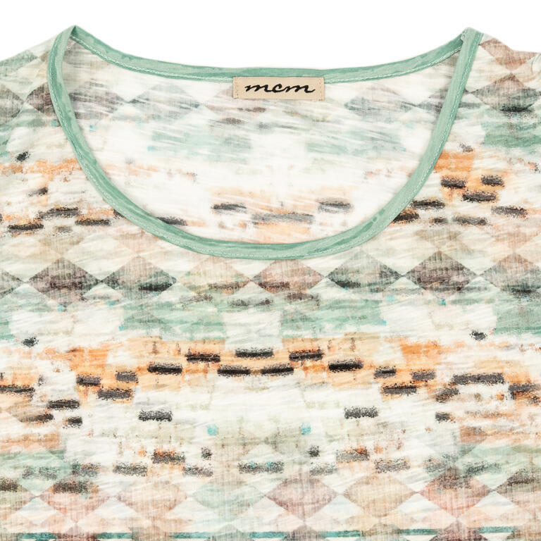 Camiseta estampada tirante