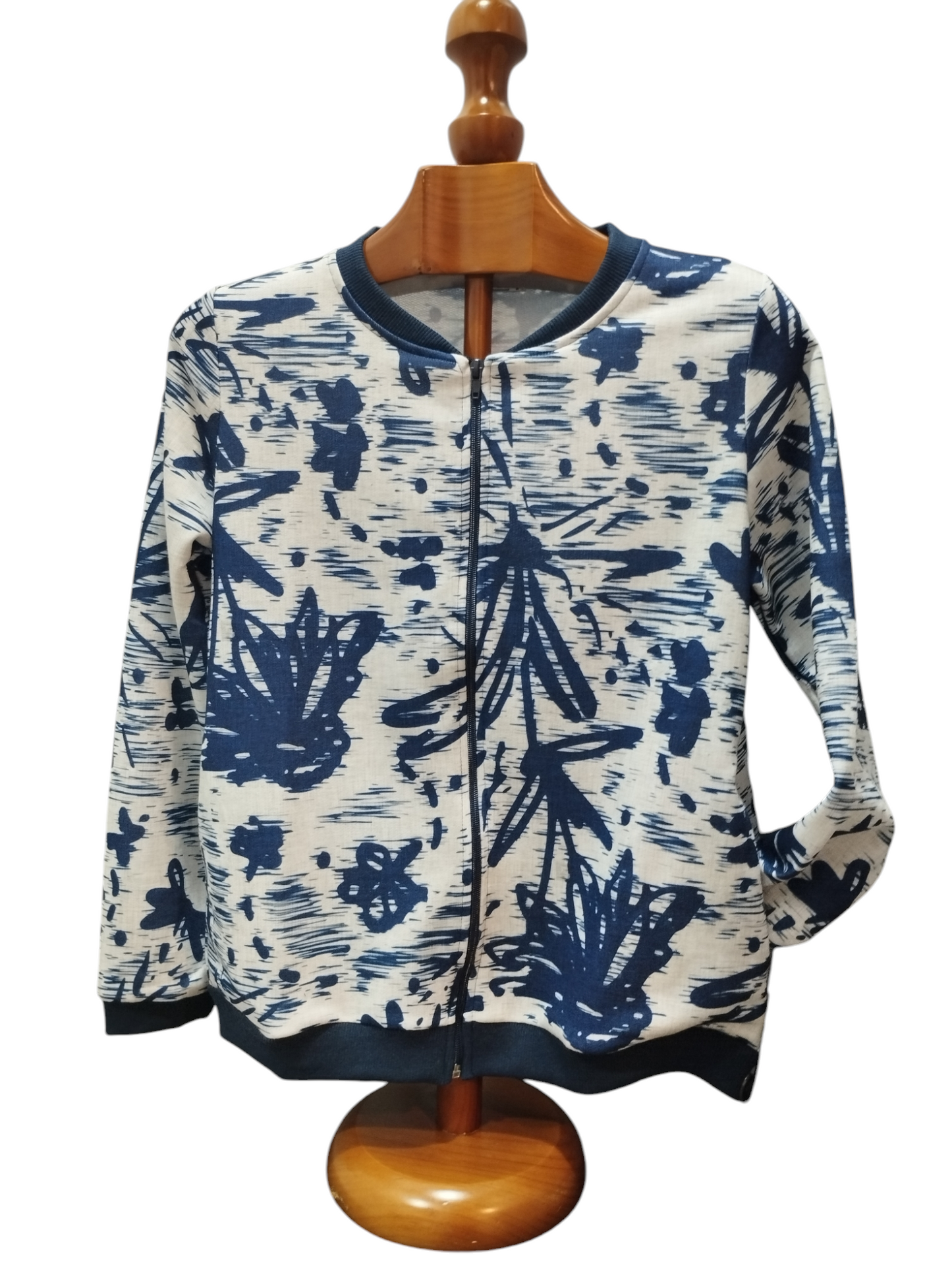 Bomber estampada