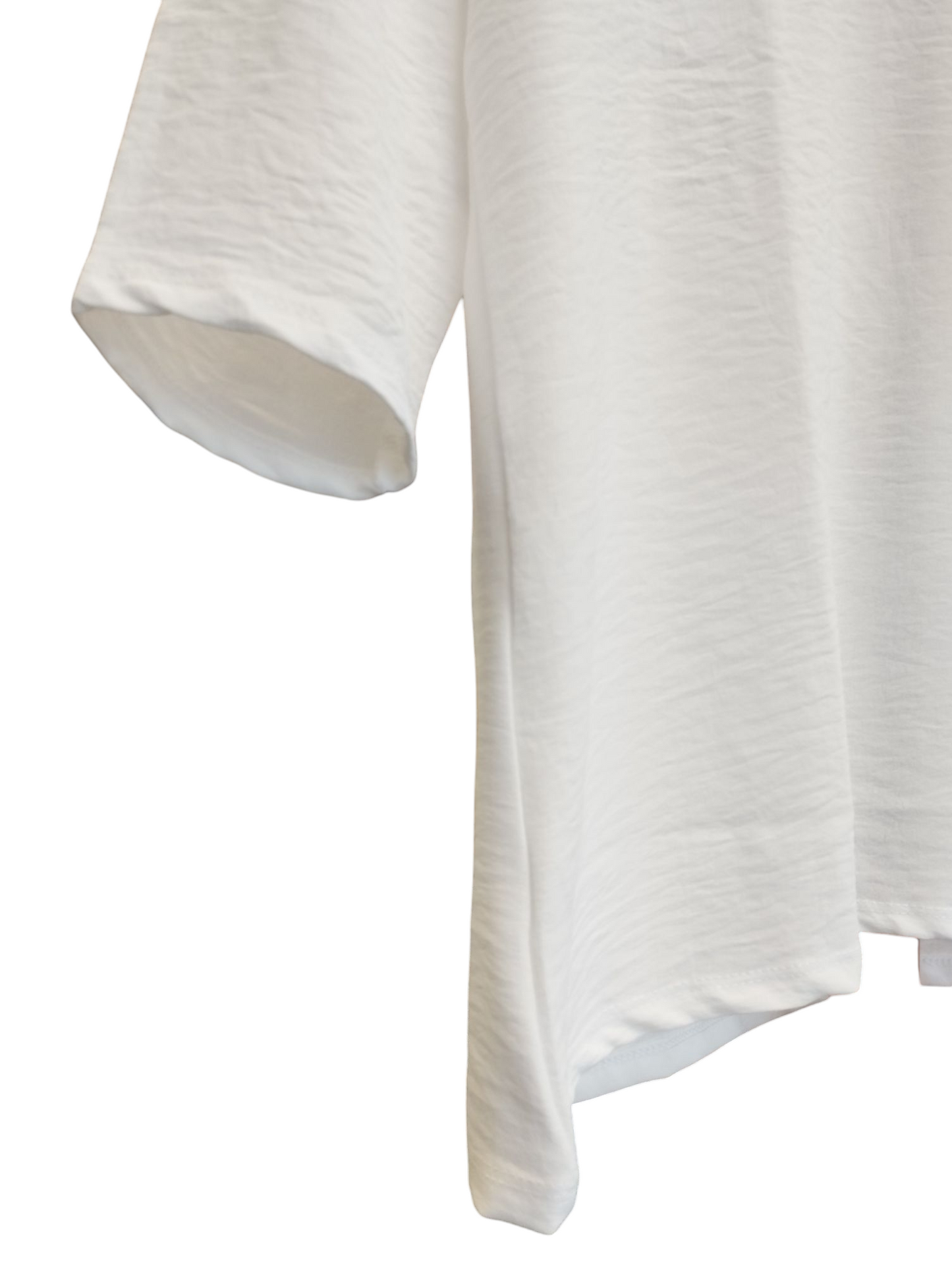 Blusa pico blanca