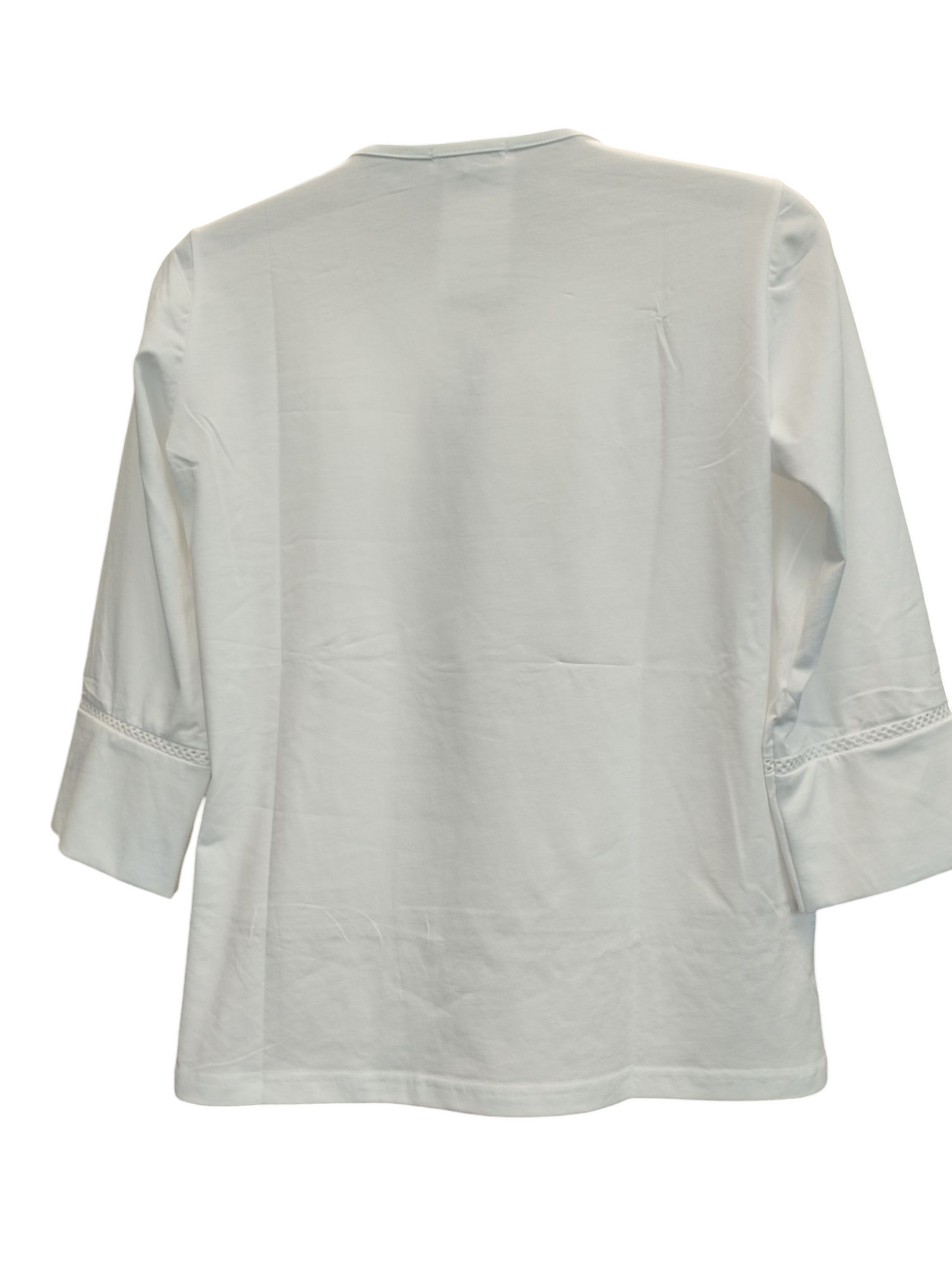 Blusa pico blanca