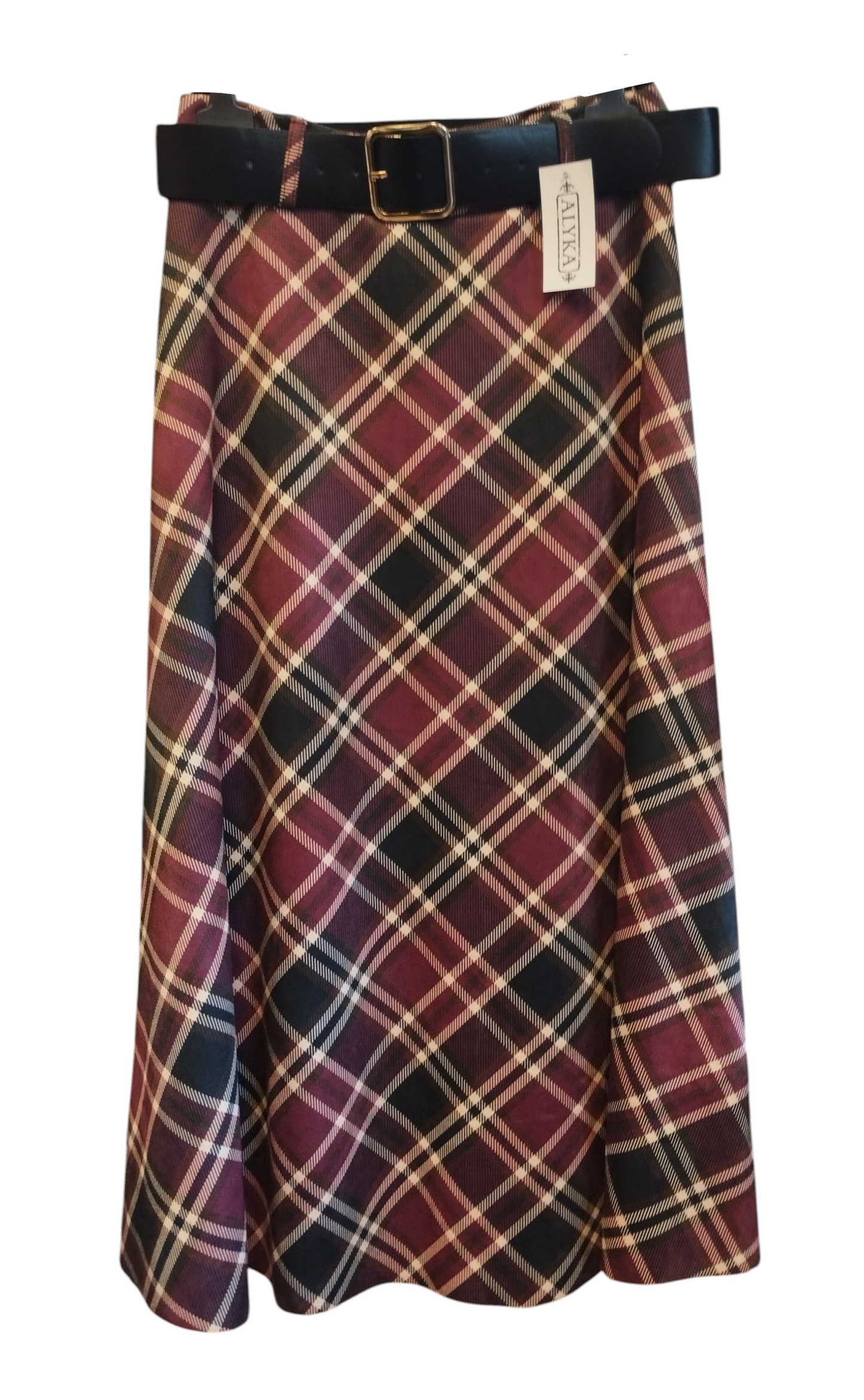 Falda cuadros antelina