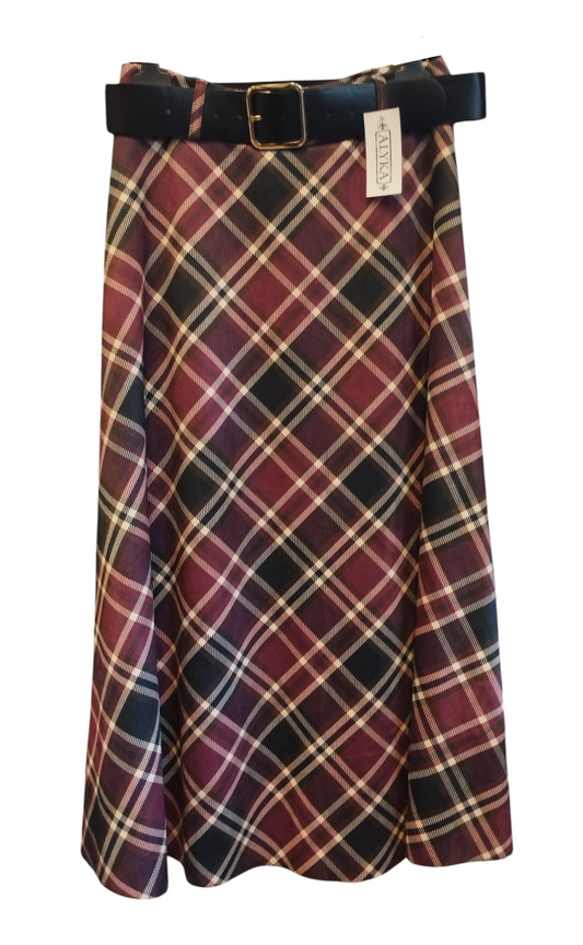 Falda cuadros antelina