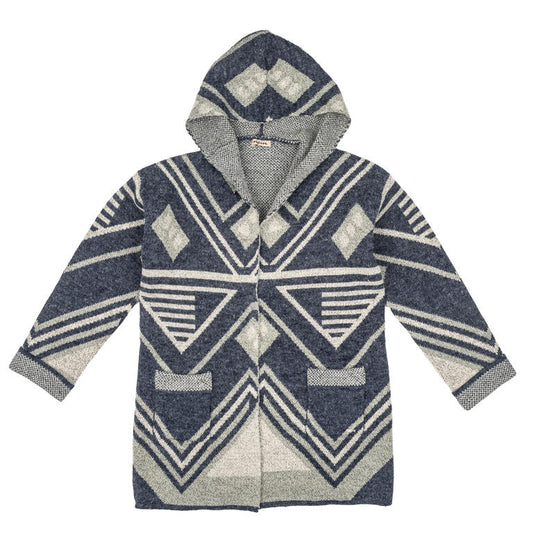 Chaqueta punto capucha