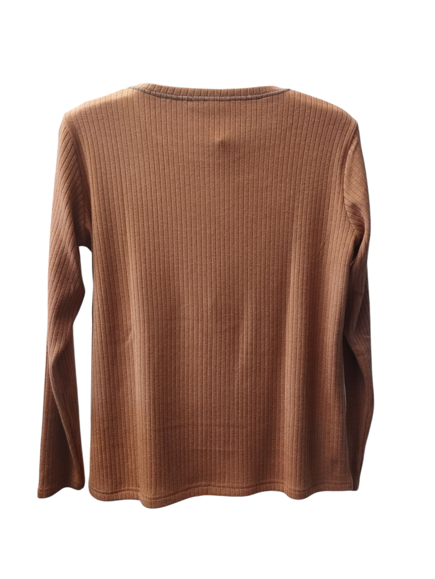 Camiseta flores teja