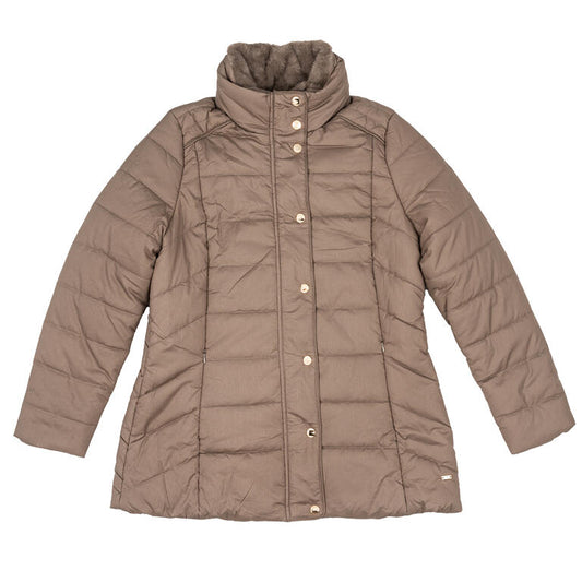 Parka acolchada tostado