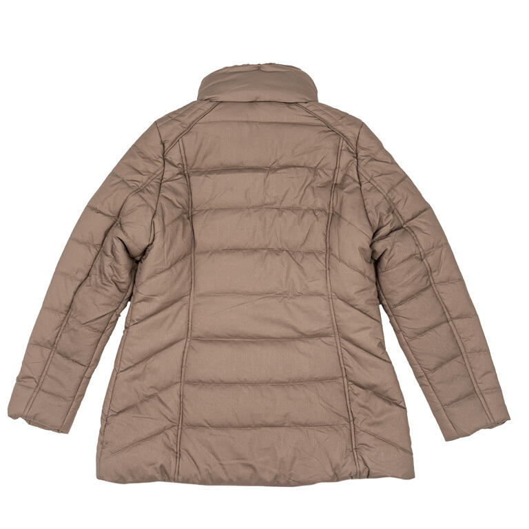 Parka acolchada tostado