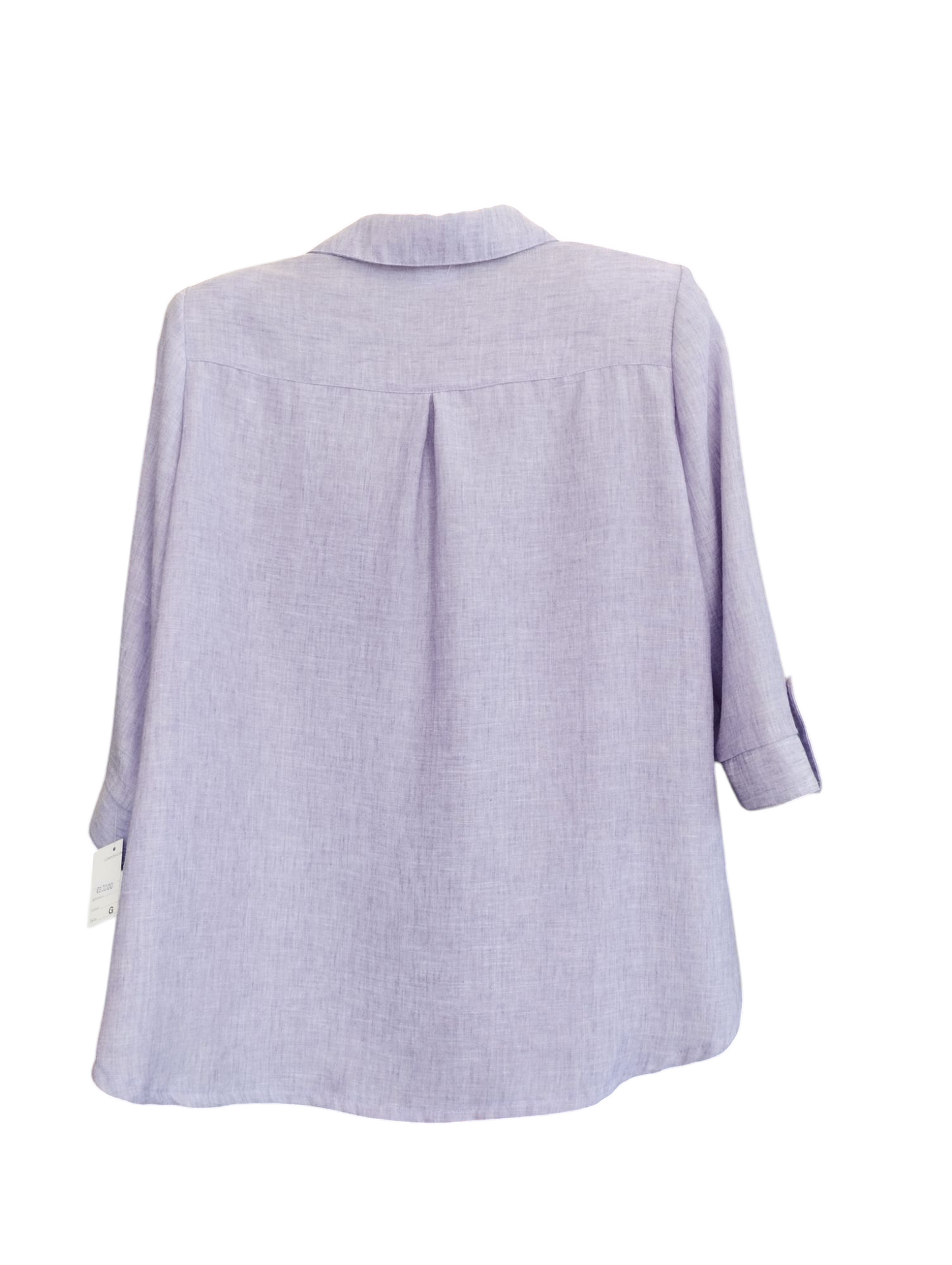 Blusa bolsillo lila